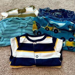 Set of 5 Carters 0-3month sleepers
